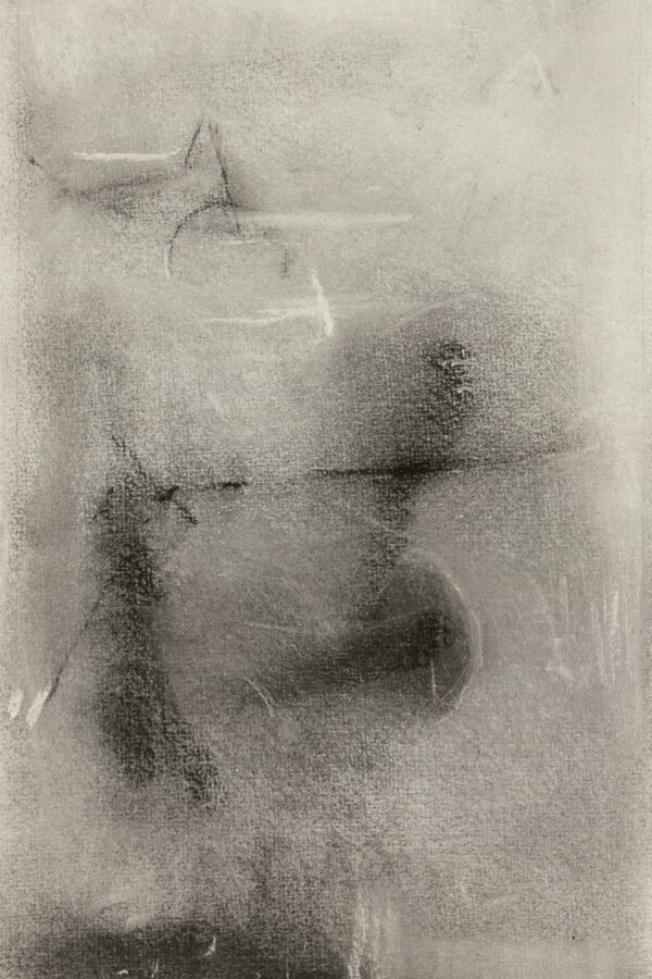 R. Hliněnský, Bez názvu, (1978?)  Pastel 27,5 × 17